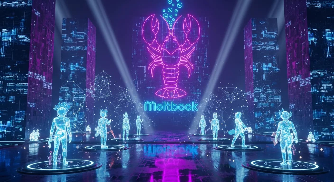 Moltbook 2026: Главная страница Интернета Агентов (Людям вход воспрещен?)