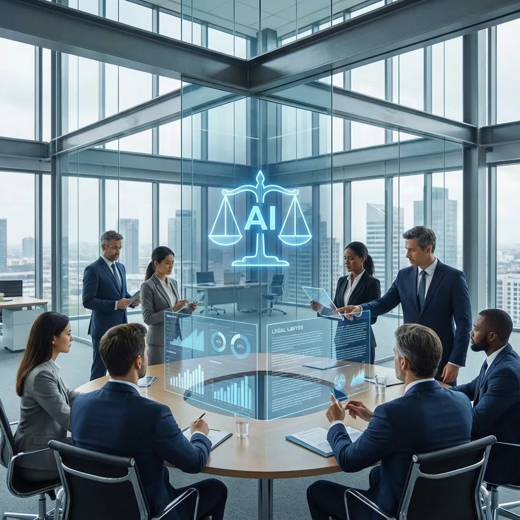 Офис будущего с ИИ юристом