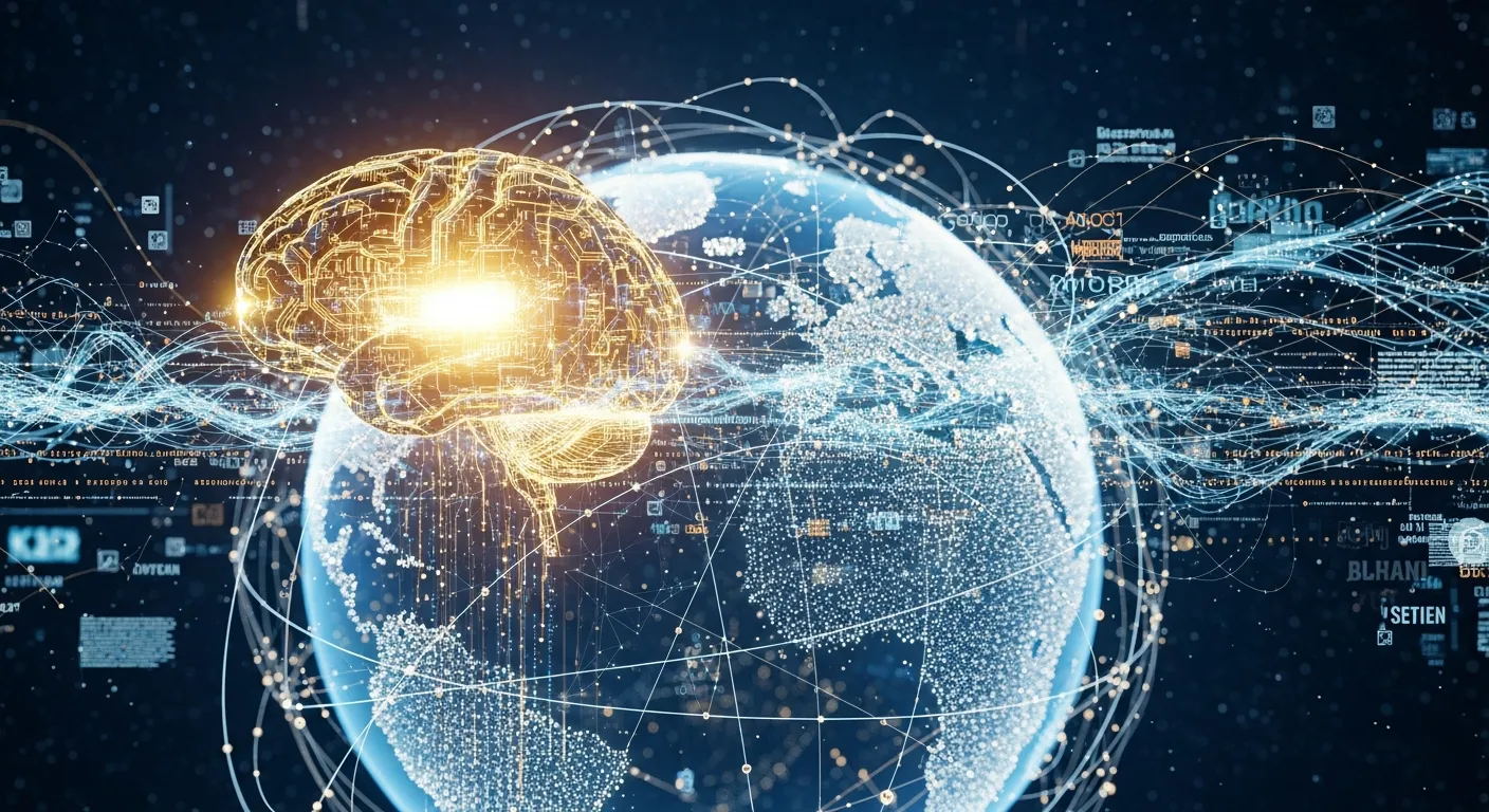 Абстрактная визуализация запуска ChatGPT-5