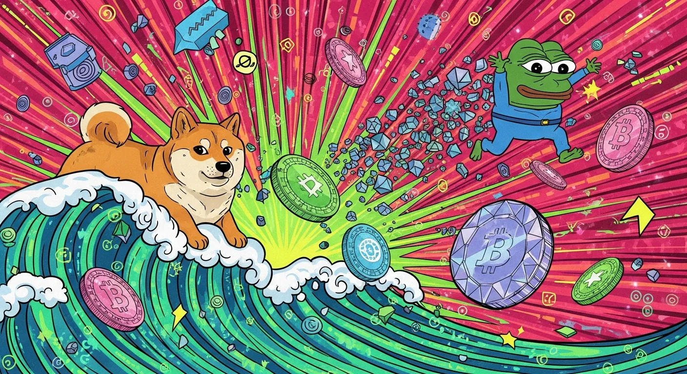 Взрыв мемкоинов и поп-культуры