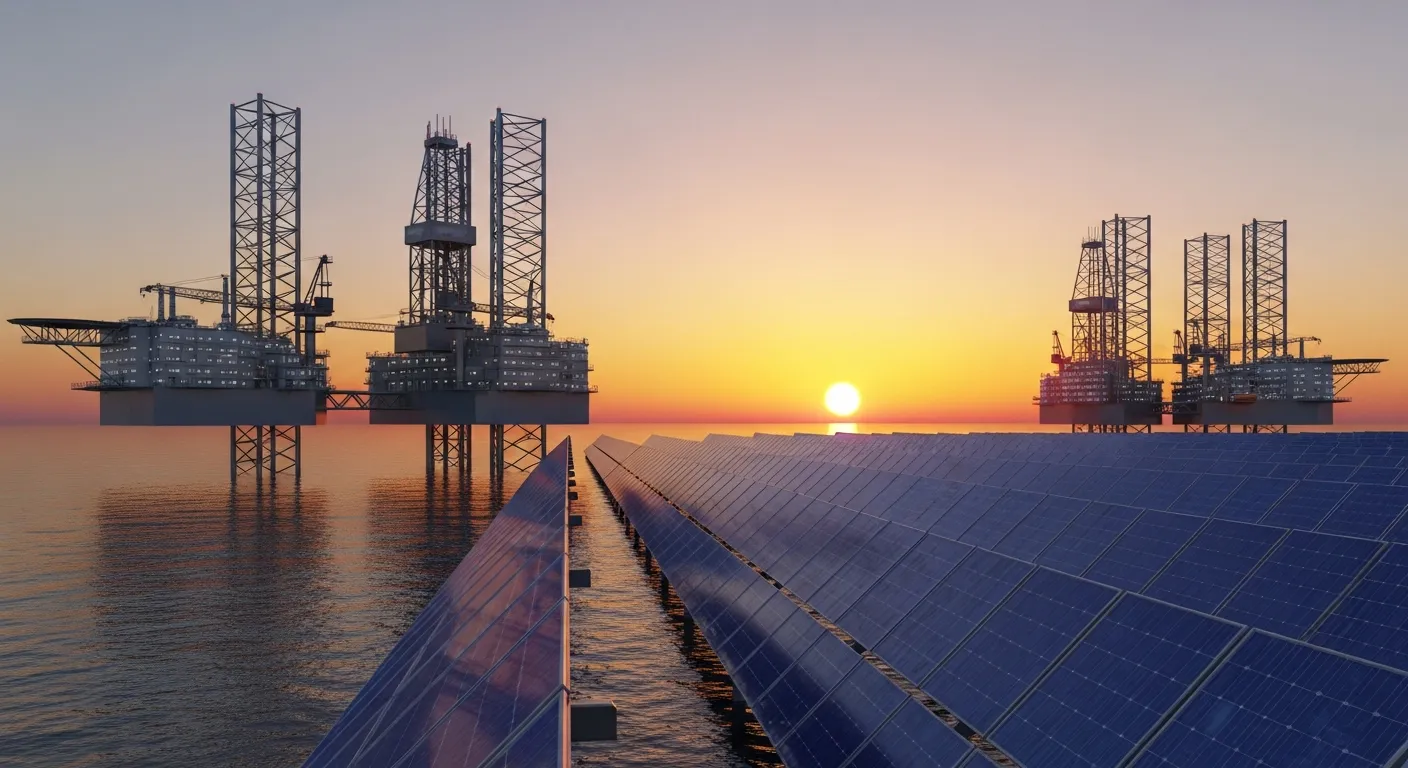 Футуристические нефтяные вышки