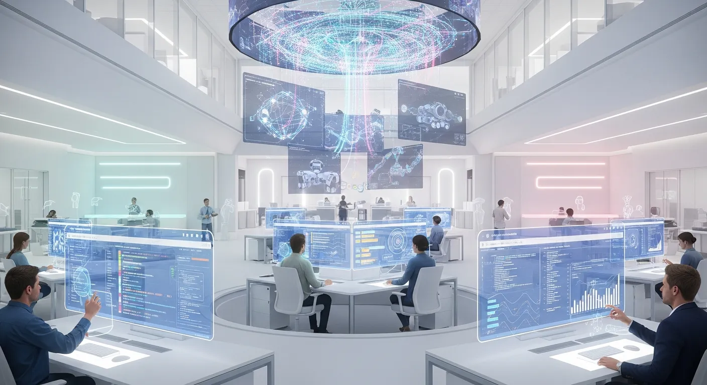 Футуристическая лаборатория Google Labs 2026